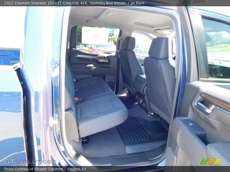 Northsky Blue Metallic / Jet Black 2022 Chevrolet Silverado 1500 LT Crew Cab 4x4