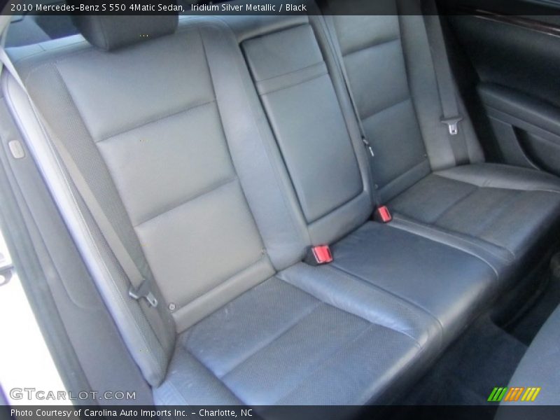 Iridium Silver Metallic / Black 2010 Mercedes-Benz S 550 4Matic Sedan
