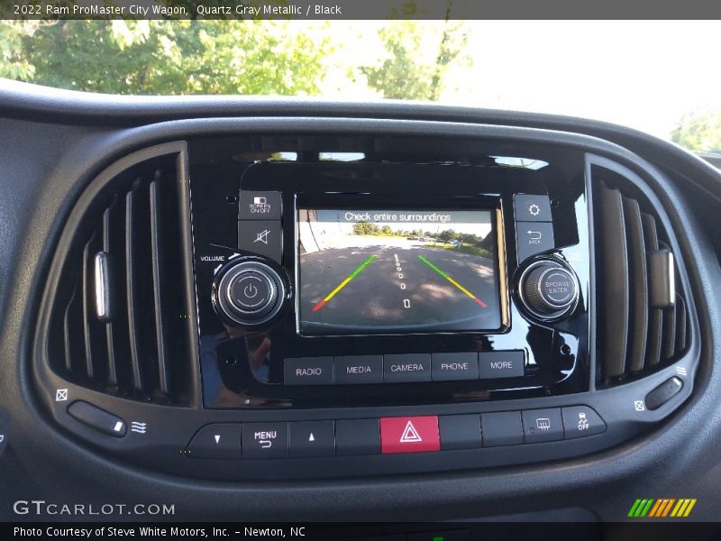 Controls of 2022 ProMaster City Wagon