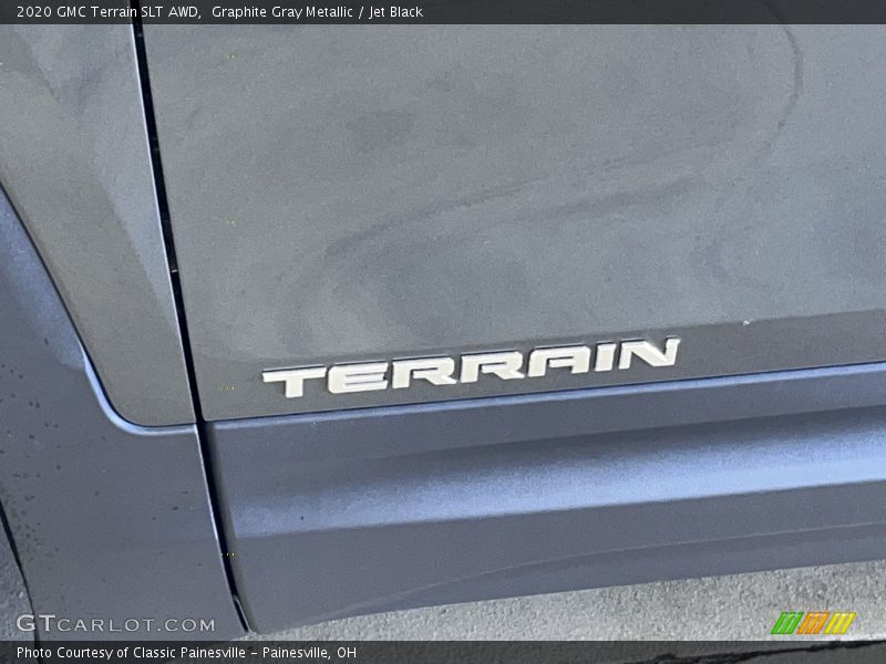 Graphite Gray Metallic / Jet Black 2020 GMC Terrain SLT AWD