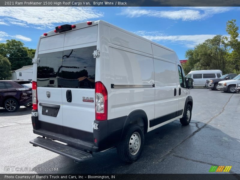 Bright White / Black 2021 Ram ProMaster 1500 High Roof Cargo Van