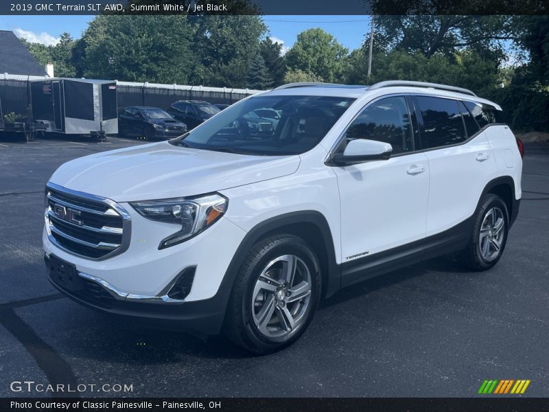 Summit White / Jet Black 2019 GMC Terrain SLT AWD