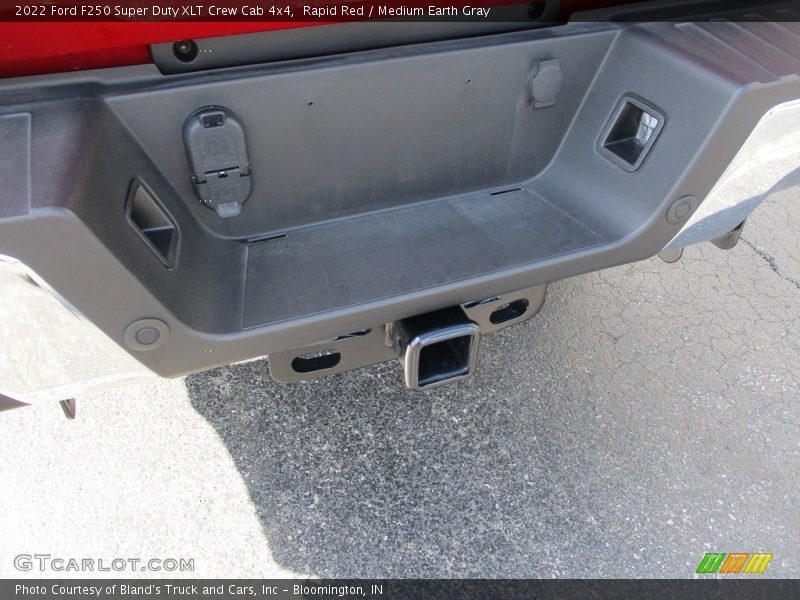 Rapid Red / Medium Earth Gray 2022 Ford F250 Super Duty XLT Crew Cab 4x4