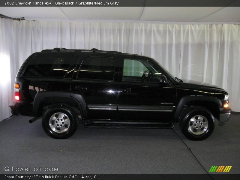 Onyx Black / Graphite/Medium Gray 2002 Chevrolet Tahoe 4x4