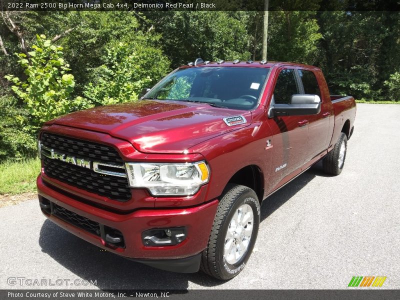 Delmonico Red Pearl / Black 2022 Ram 2500 Big Horn Mega Cab 4x4