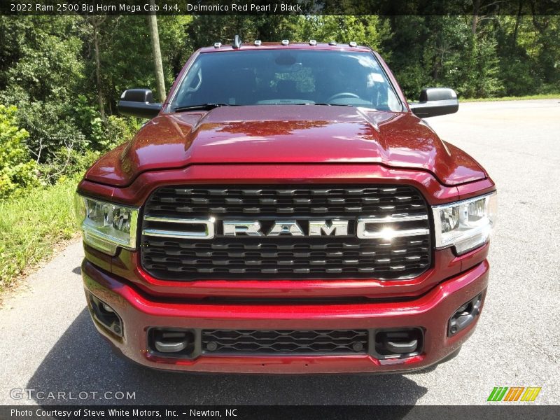 Delmonico Red Pearl / Black 2022 Ram 2500 Big Horn Mega Cab 4x4