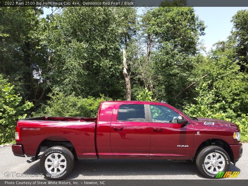  2022 2500 Big Horn Mega Cab 4x4 Delmonico Red Pearl