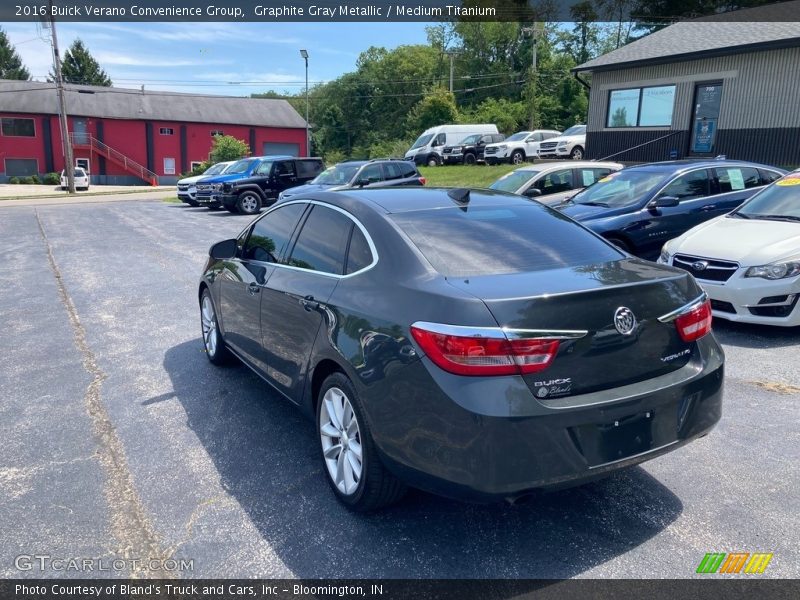 Graphite Gray Metallic / Medium Titanium 2016 Buick Verano Convenience Group