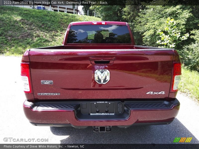 Delmonico Red Pearl / Black 2022 Ram 2500 Big Horn Mega Cab 4x4