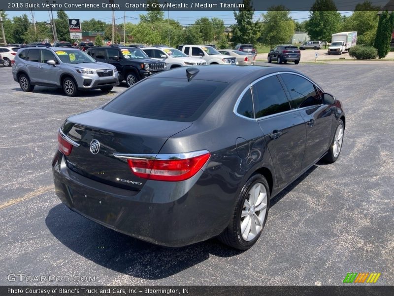 Graphite Gray Metallic / Medium Titanium 2016 Buick Verano Convenience Group