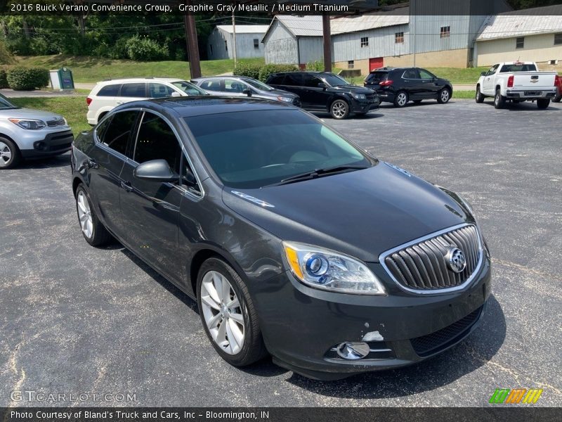 Graphite Gray Metallic / Medium Titanium 2016 Buick Verano Convenience Group