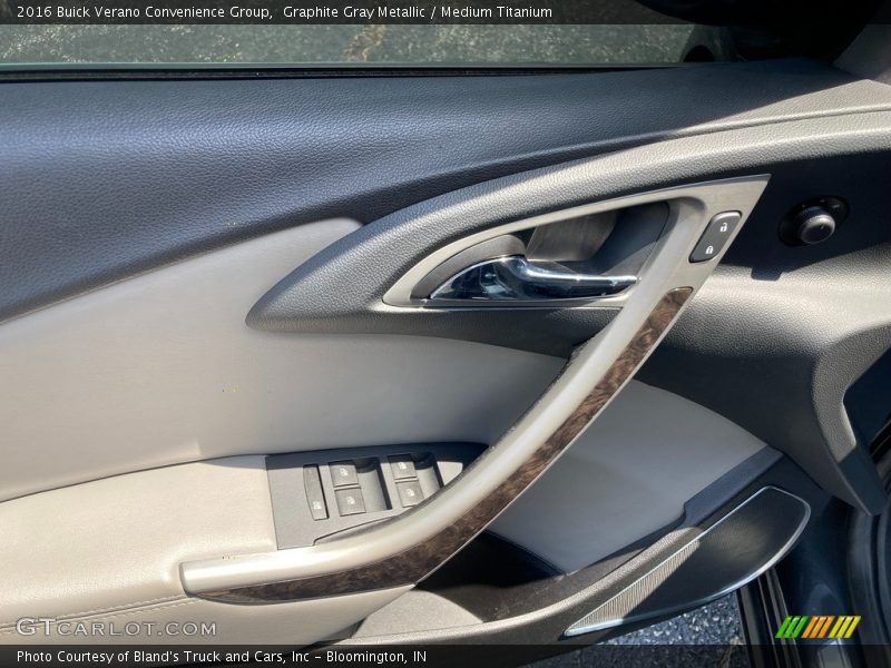 Graphite Gray Metallic / Medium Titanium 2016 Buick Verano Convenience Group