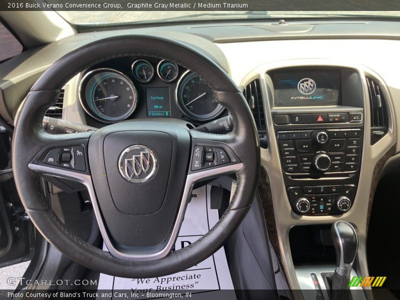 Graphite Gray Metallic / Medium Titanium 2016 Buick Verano Convenience Group