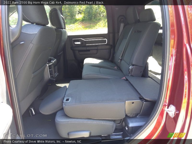Rear Seat of 2022 2500 Big Horn Mega Cab 4x4