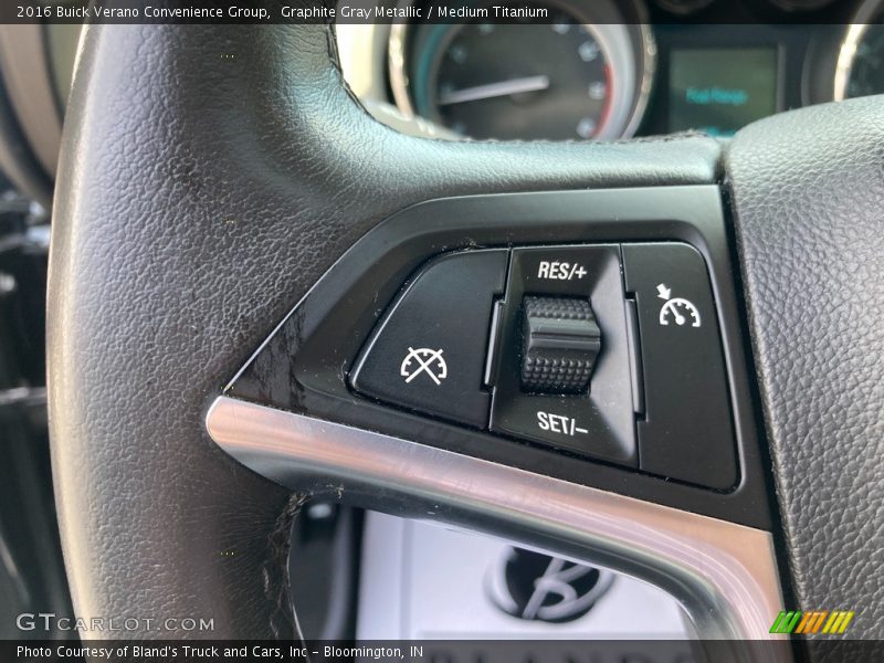 Graphite Gray Metallic / Medium Titanium 2016 Buick Verano Convenience Group