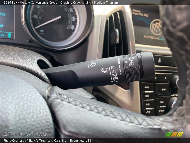Graphite Gray Metallic / Medium Titanium 2016 Buick Verano Convenience Group