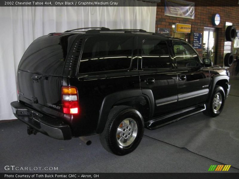 Onyx Black / Graphite/Medium Gray 2002 Chevrolet Tahoe 4x4