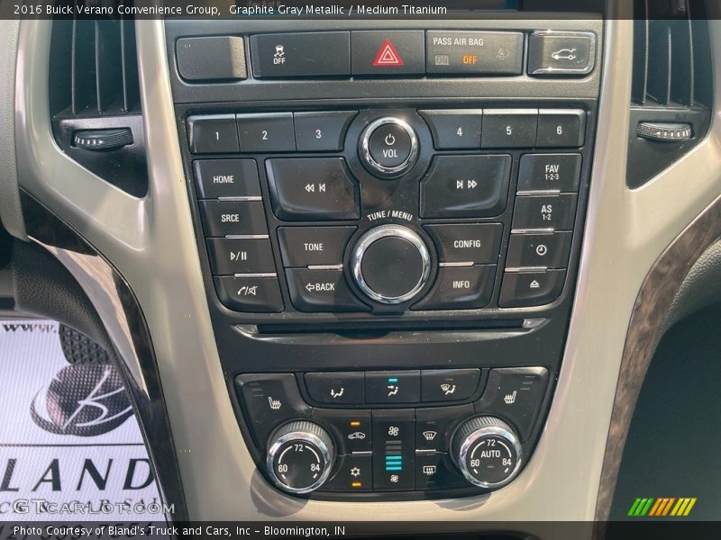 Graphite Gray Metallic / Medium Titanium 2016 Buick Verano Convenience Group