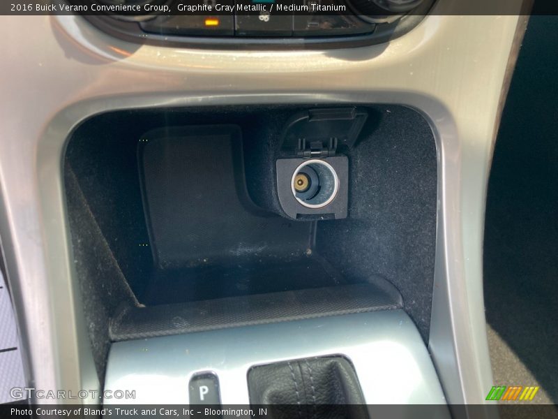 Graphite Gray Metallic / Medium Titanium 2016 Buick Verano Convenience Group