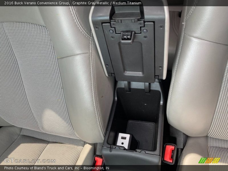 Graphite Gray Metallic / Medium Titanium 2016 Buick Verano Convenience Group