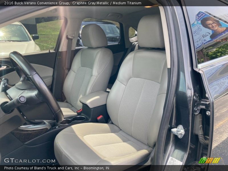 Graphite Gray Metallic / Medium Titanium 2016 Buick Verano Convenience Group
