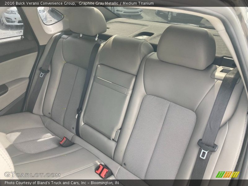Graphite Gray Metallic / Medium Titanium 2016 Buick Verano Convenience Group