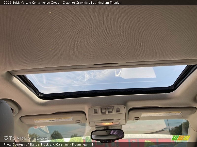 Graphite Gray Metallic / Medium Titanium 2016 Buick Verano Convenience Group