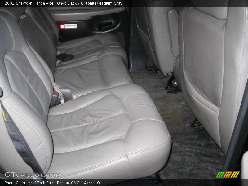 Onyx Black / Graphite/Medium Gray 2002 Chevrolet Tahoe 4x4
