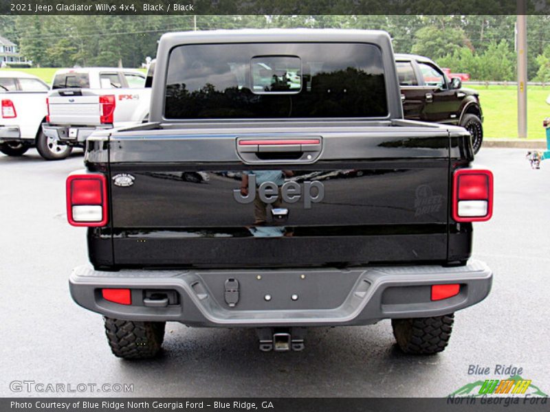 Black / Black 2021 Jeep Gladiator Willys 4x4