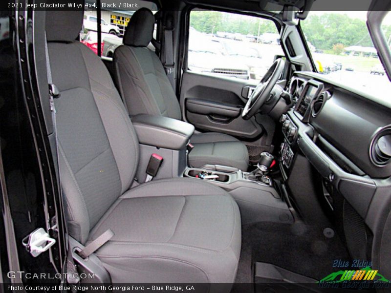 Black / Black 2021 Jeep Gladiator Willys 4x4