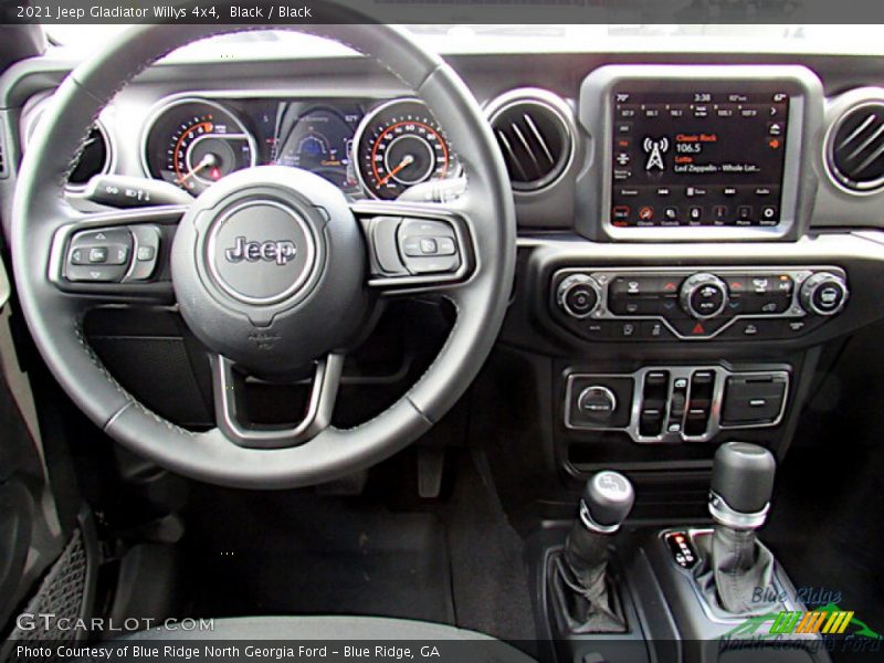 Black / Black 2021 Jeep Gladiator Willys 4x4