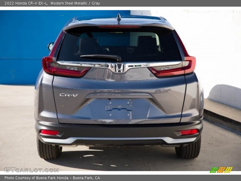 Modern Steel Metallic / Gray 2022 Honda CR-V EX-L