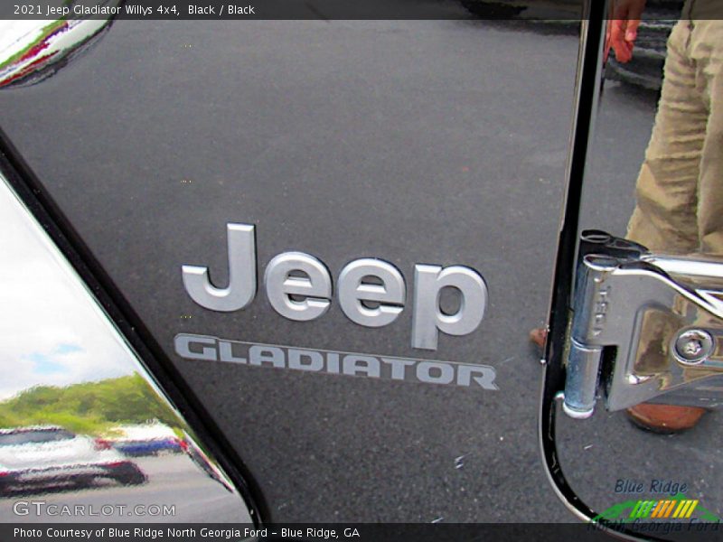 Black / Black 2021 Jeep Gladiator Willys 4x4