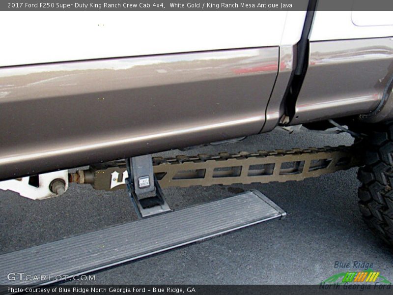 White Gold / King Ranch Mesa Antique Java 2017 Ford F250 Super Duty King Ranch Crew Cab 4x4
