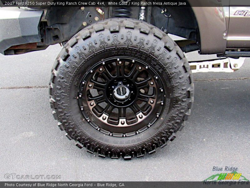 White Gold / King Ranch Mesa Antique Java 2017 Ford F250 Super Duty King Ranch Crew Cab 4x4