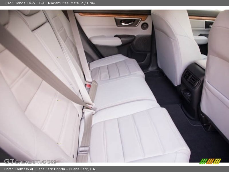Modern Steel Metallic / Gray 2022 Honda CR-V EX-L