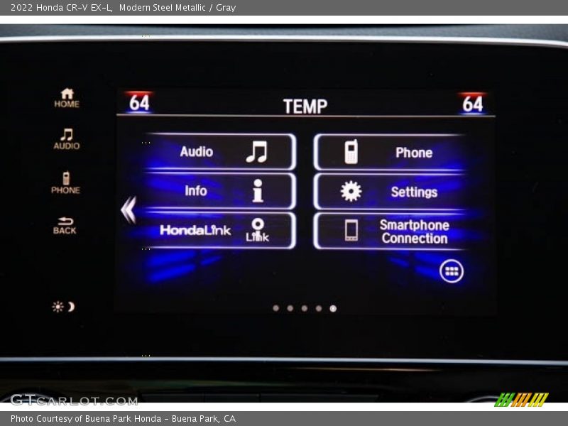 Modern Steel Metallic / Gray 2022 Honda CR-V EX-L