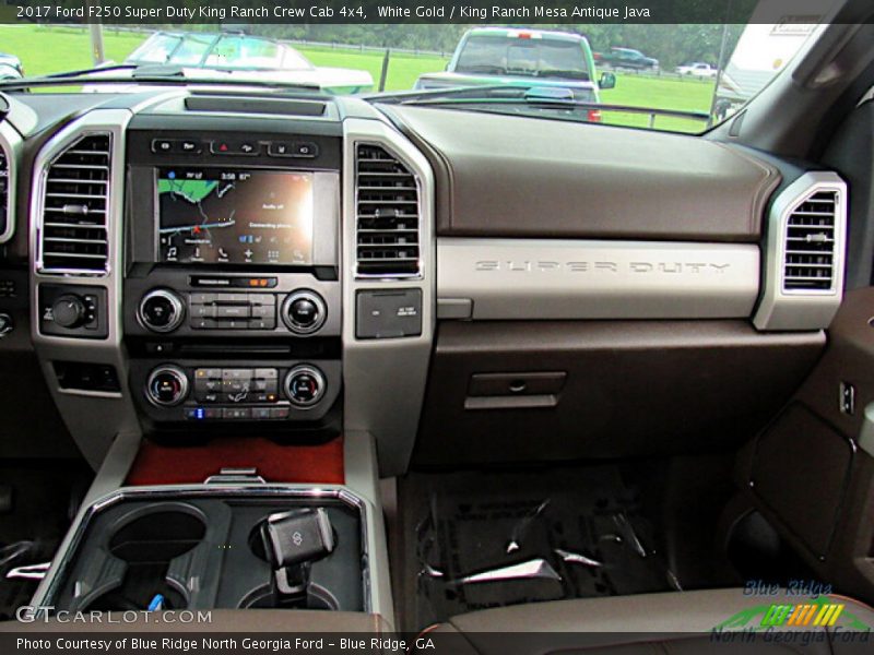 White Gold / King Ranch Mesa Antique Java 2017 Ford F250 Super Duty King Ranch Crew Cab 4x4