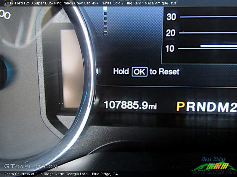 White Gold / King Ranch Mesa Antique Java 2017 Ford F250 Super Duty King Ranch Crew Cab 4x4