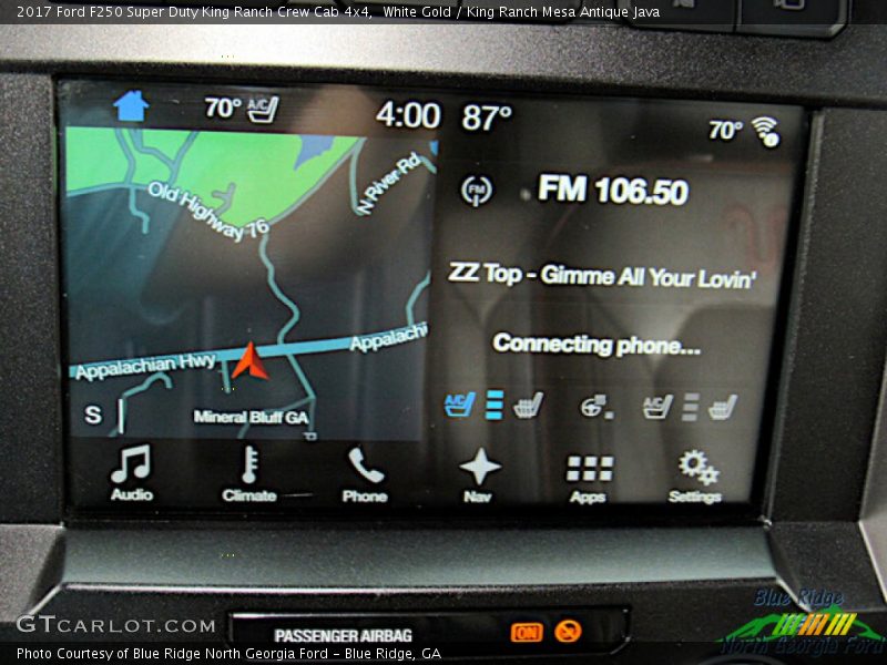White Gold / King Ranch Mesa Antique Java 2017 Ford F250 Super Duty King Ranch Crew Cab 4x4