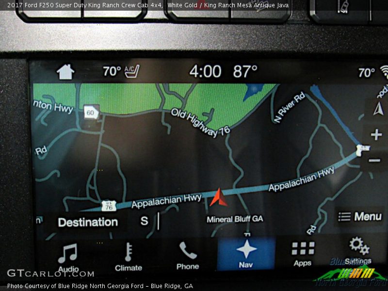 White Gold / King Ranch Mesa Antique Java 2017 Ford F250 Super Duty King Ranch Crew Cab 4x4