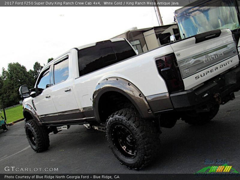 White Gold / King Ranch Mesa Antique Java 2017 Ford F250 Super Duty King Ranch Crew Cab 4x4
