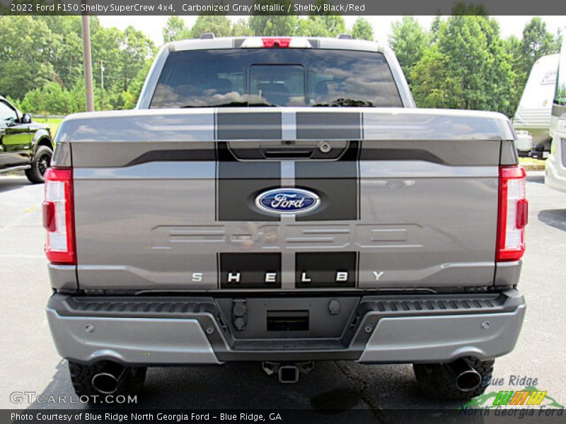 Carbonized Gray Metallic / Shelby Black/Red 2022 Ford F150 Shelby SuperCrew 4x4