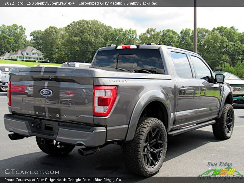 Carbonized Gray Metallic / Shelby Black/Red 2022 Ford F150 Shelby SuperCrew 4x4
