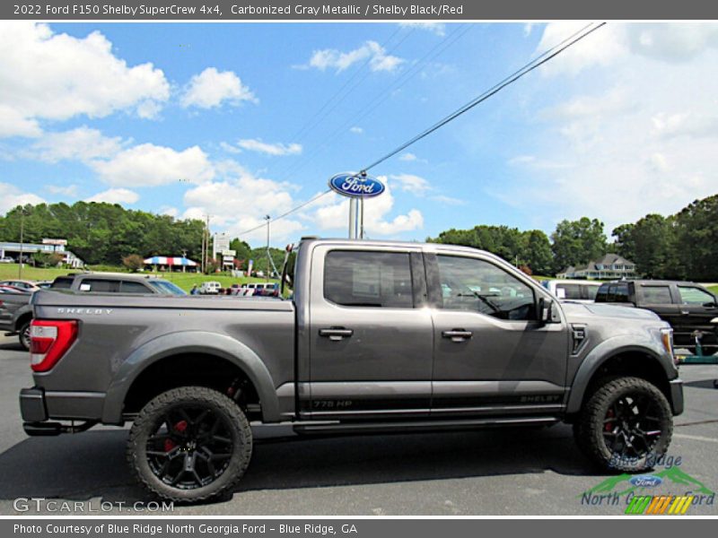Carbonized Gray Metallic / Shelby Black/Red 2022 Ford F150 Shelby SuperCrew 4x4