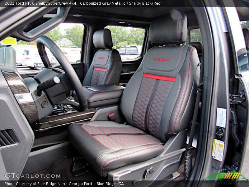 Front Seat of 2022 F150 Shelby SuperCrew 4x4