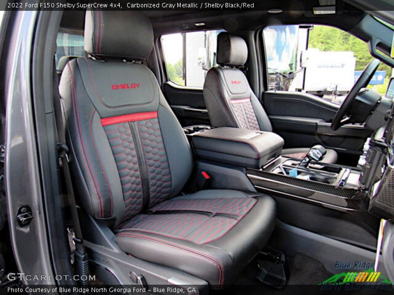 Carbonized Gray Metallic / Shelby Black/Red 2022 Ford F150 Shelby SuperCrew 4x4