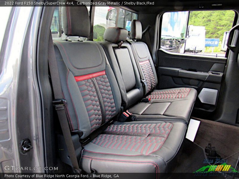 Rear Seat of 2022 F150 Shelby SuperCrew 4x4