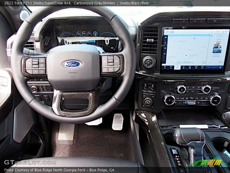 Carbonized Gray Metallic / Shelby Black/Red 2022 Ford F150 Shelby SuperCrew 4x4