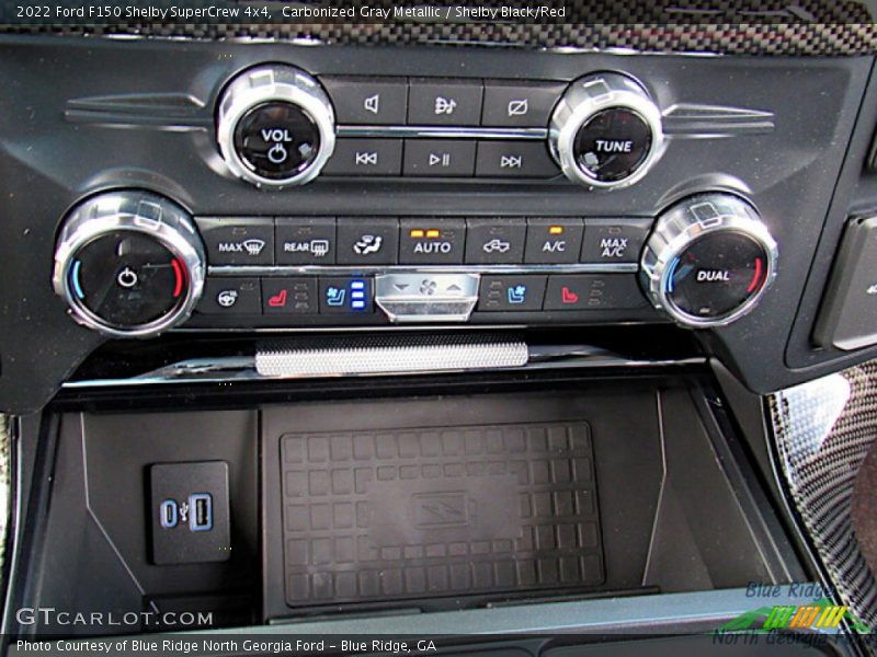 Carbonized Gray Metallic / Shelby Black/Red 2022 Ford F150 Shelby SuperCrew 4x4